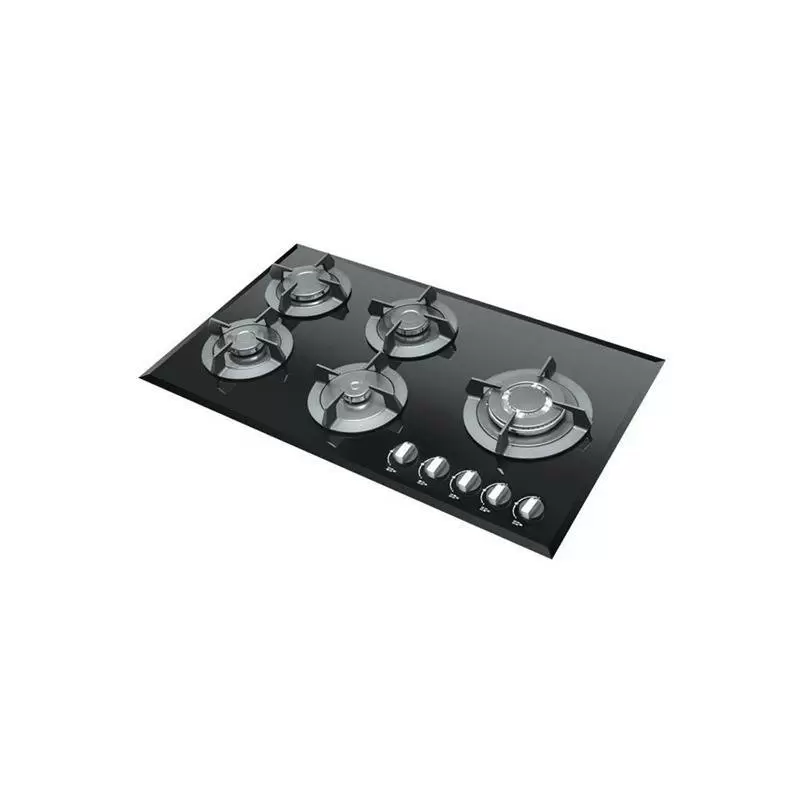 اجاق گاز رومیزی 5شعله 112-G مشکی تاکنو گاز (پلوپز کنار)کد:018550